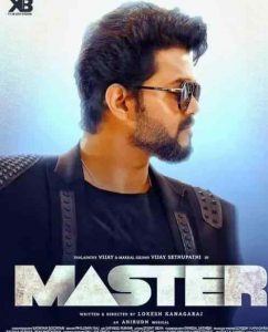 master vijay poster