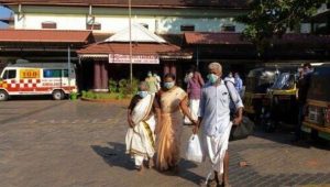 Kerala corona affected people testing on hospital