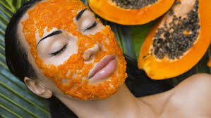 papaya skin mask