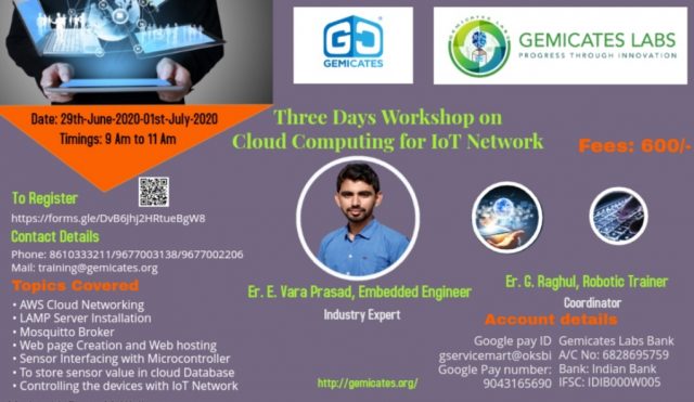 Cloud Computing for IoT Network