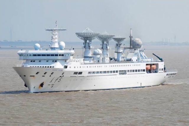 Chinese Yuan Wang class research vessel