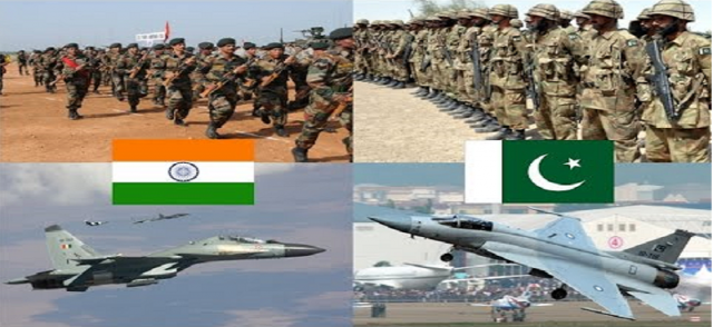 india and pakistan army
